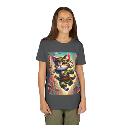 Archer Cat Youth Short Sleeve Tee
