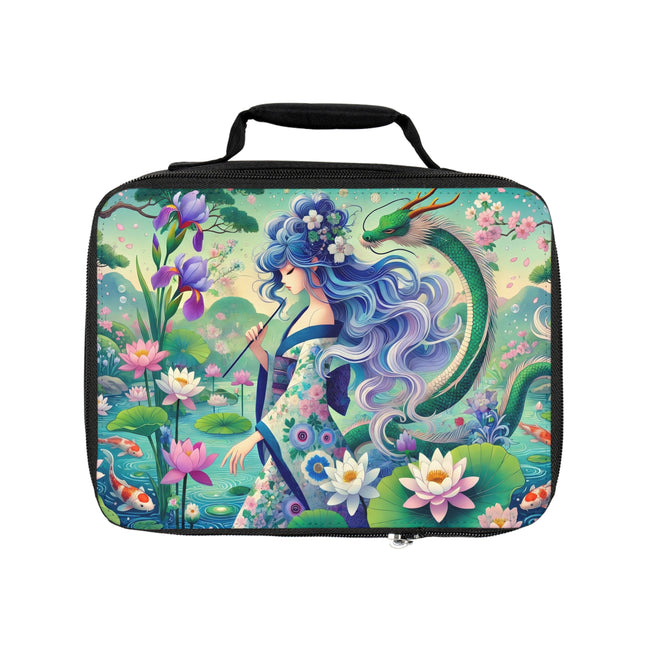 Fairy of the Koi Pond Lunch Bag – Mystical Harmony & Pond Enchantment