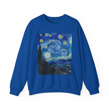 The Starry Night by Vincent Van Gogh Heavy Blend™ Crewneck Sweatshirt