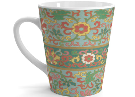 Examples of Chinese Ornament, Pl.09 by Owen Jones Latte Mug