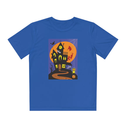 Halloween Night at the Haunted House Youth Competitor Tee