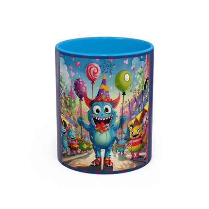 Monster Parade Madness Colorful Mugs (11oz, 15oz)