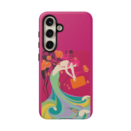 Mermaid Dive Phone Case – Vibrant Waves & Playful Elegance