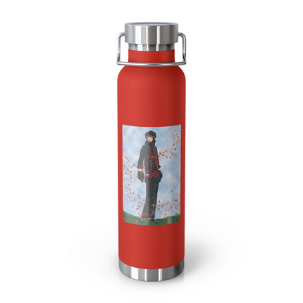 Elegance in Autumn Copper Vacuum Insulated Bottle, 22oz