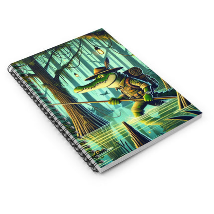 Swamp Stalker Spiral Notebook - Ruled Line