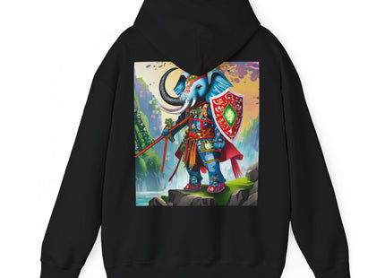 Cyberpunk Elephant – Heavy Blend™ Hooded Sweatshirt