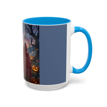 ♥️🎃 The Queen Of Hearts Halloween Masquerade Colorful Mug – Royal Halloween Fantasy