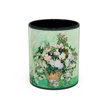 Roses by Vincent Van Gogh Colorful Mugs (11oz, 15oz)