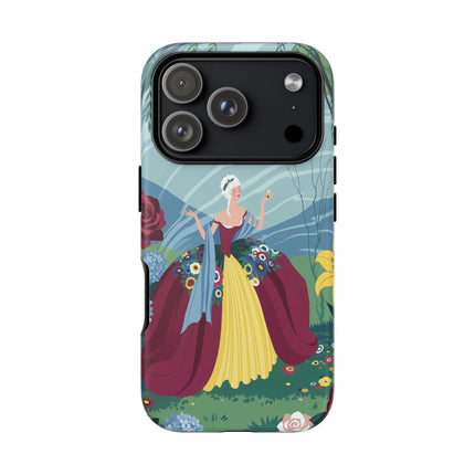 🌹🌿 The Willow Garden Promenade Phone Case – Art Deco Floral Elegance