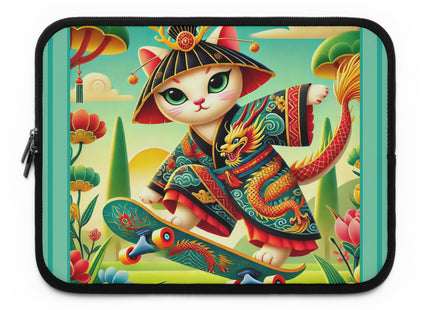 Dragon Dance on Wheels Laptop Sleeve