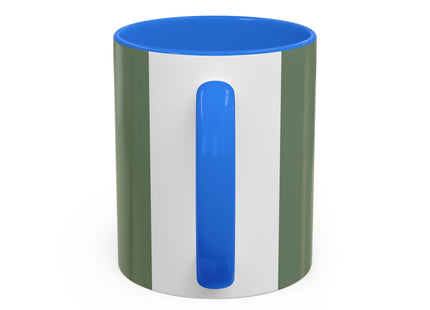 Farm Garden with Sunflowers by Gustav Klimt Colorful Mugs (11oz, 15oz)