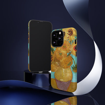 Vase with Twelve Sunflowers by Vincent Van Gogh Phone Cases