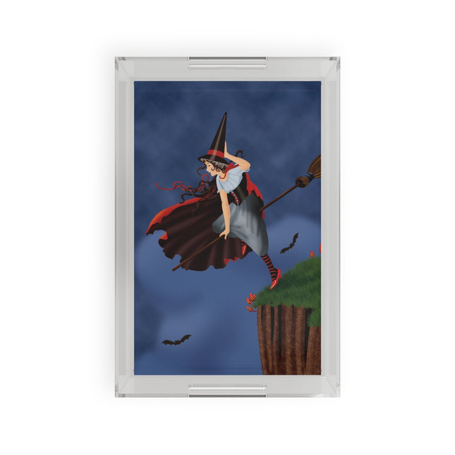 The Enchanted Witch Acrylic Serving Tray