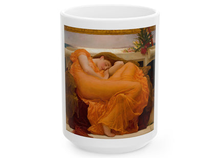 Flaming June by Frederic Leighton Ceramic Mug (11oz, 15oz)