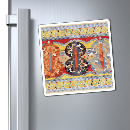 Reproduction of the Shield Frieze by Emile Gilliéron Magnets (3 Sizes)