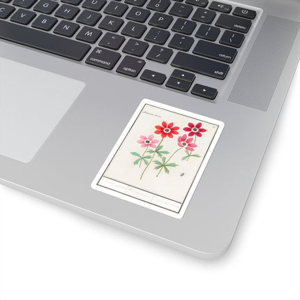 Anemoon, Anemone by Anselmus Boëtius de Boodt Kiss-Cut Stickers (4 Sizes)