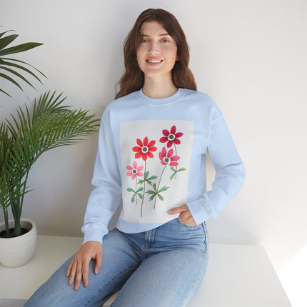 Anemoon, Anemone by Anselmus Boëtius de Boodt Heavy Blend™ Crewneck Sweatshirt