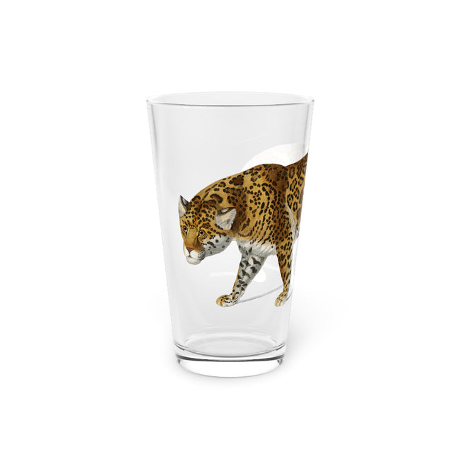 Jaguar by Charles Dessalines D' Orbigny Glass, 16oz