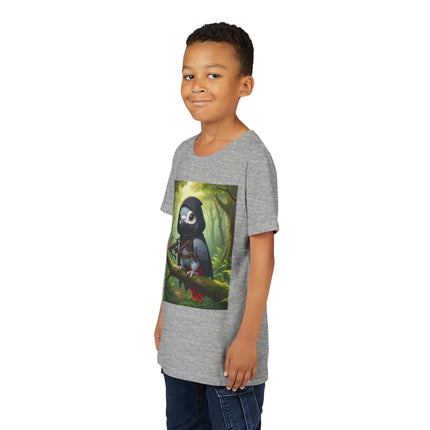 The African Grey Sentinel Youth Short Sleeve Tee