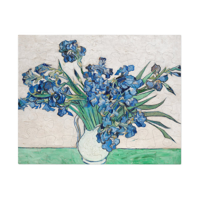 Irises by Vincent Van Gogh Puzzle (30, 110, 252, 500-Piece)