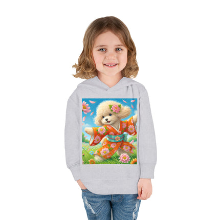 Chrysanthemum Meadow Play Toddler Pullover Fleece Hoodie
