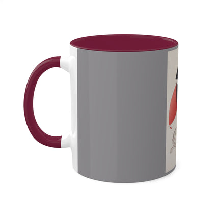 Illustrations of Japanese Toys Pl.056 by Kawasaki Kyosen Colorful Mugs, 11oz