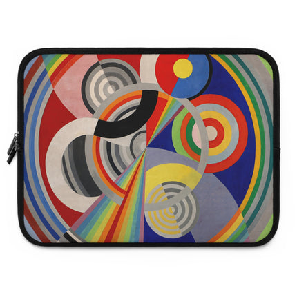 Rythme No. 1 by Robert Delaunay Laptop Sleeve