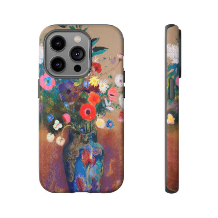 Bouquet of Flowers by Odilon Redon Phone Cases