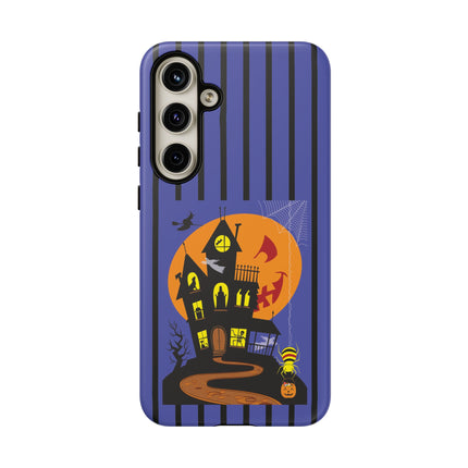 Halloween Night at the Haunted House Phone Cases