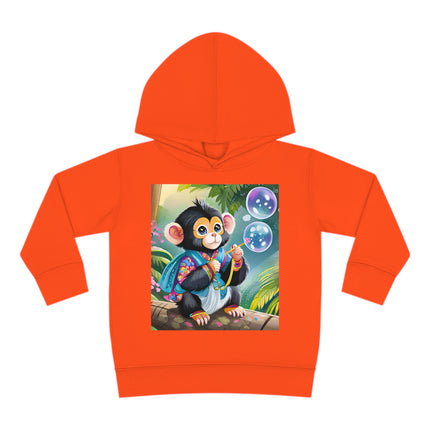 Bubble Magic in the Jungle Toddler Pullover Fleece Hoodie