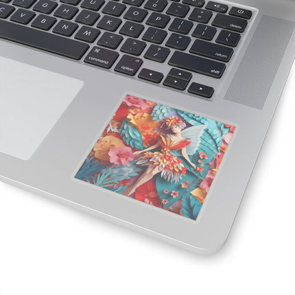 Hibiscus Fairy Kiss-Cut Stickers (4 Sizes)