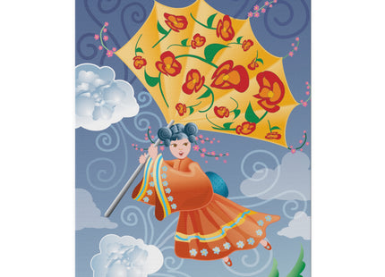 Flight of Blossoms Matte Canvas, Stretched, 0.75"