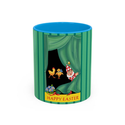 Easter Elf's Whimsy Colorful Mugs (11oz, 15oz)