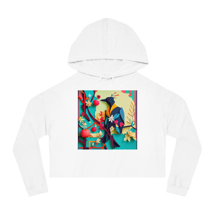 Curious Crow Women’s Cropped Hooded Sweatshirt