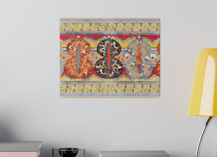 Reproduction of the Shield Frieze by Emile Gilliéron Matte Canvas, Stretched, 0.75"