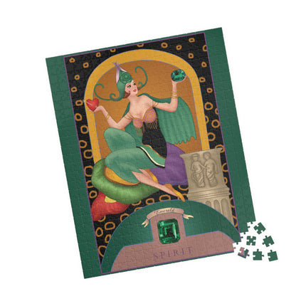 May & Emerald (from the Gem Series) by Sofia Chiostri Puzzle (110, 252, 500-piece)