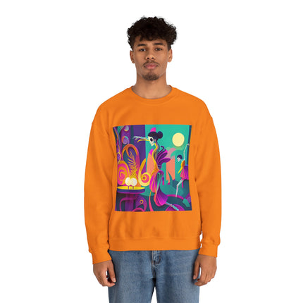 Dance of the Skeleton Ballerinas Unisex Heavy Blend™ Crewneck Sweatshirt