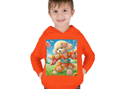 Chrysanthemum Meadow Play Toddler Pullover Fleece Hoodie