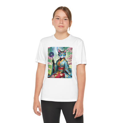 Cyberpunk Geisha Youth Competitor Tee