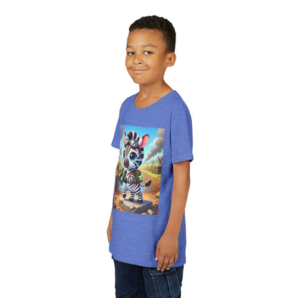 Zebra Lookout Youth Short Sleeve Tee