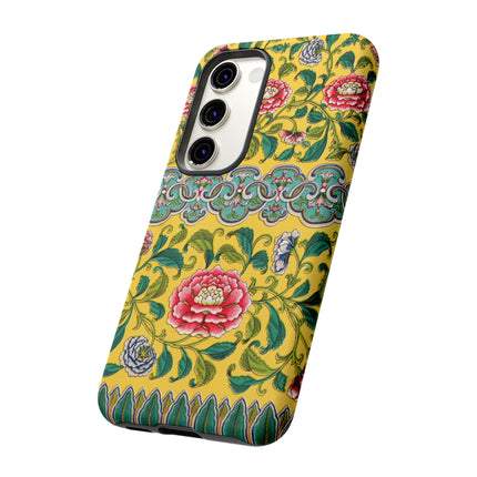 Chinese Floral Illustration by Owen Jones Phone Cases