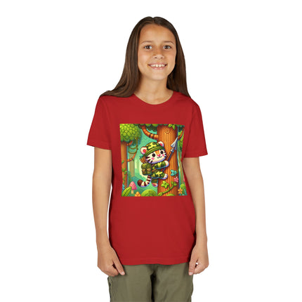 Stealthy Stripes Youth Short Sleeve Tee