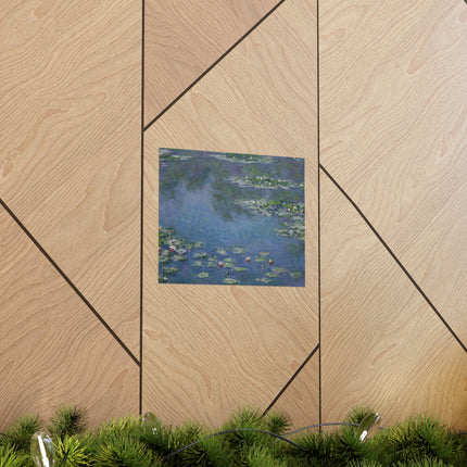 Water Lilies by Claude Monet Matte Horizontal Posters