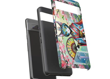 Cyberpunk Geisha Phone Cases