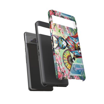 Cyberpunk Geisha Phone Cases