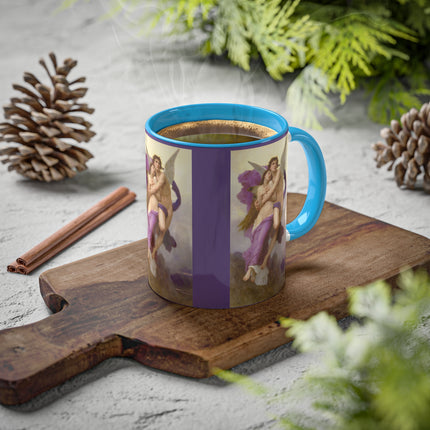 The Abduction of Psyche by William Bouguereau Colorful Mugs, 11oz