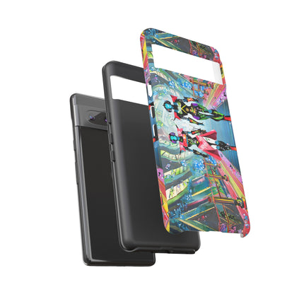 Cyber Punk Robot Models Phone Cases