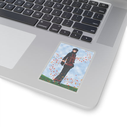 Elegance in Autumn Kiss-Cut Stickers (4 Sizes)