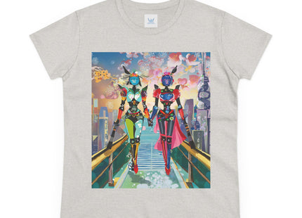 Cyber Punk Robot Models Cotton Tee