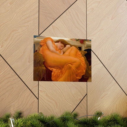 Flaming June by Frederic Leighton Matte Horizontal Posters